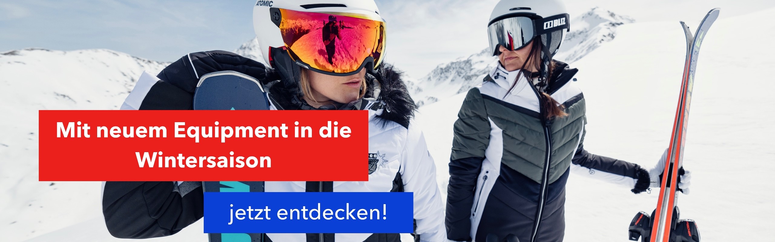 Wintersport! Finde hier was Du brauchst: